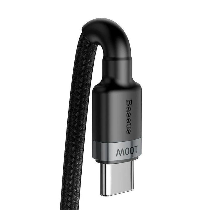 Cavo USB-C PD 2.0 200cm Baseus Cafule CATKLF-ALG1 Quick Charge 3.0 5A con supporto alla ricarica rapida 100W