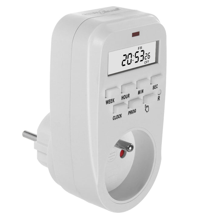 Timer digitale GreenBlue - carico massimo 16A, IP20, GB362 E