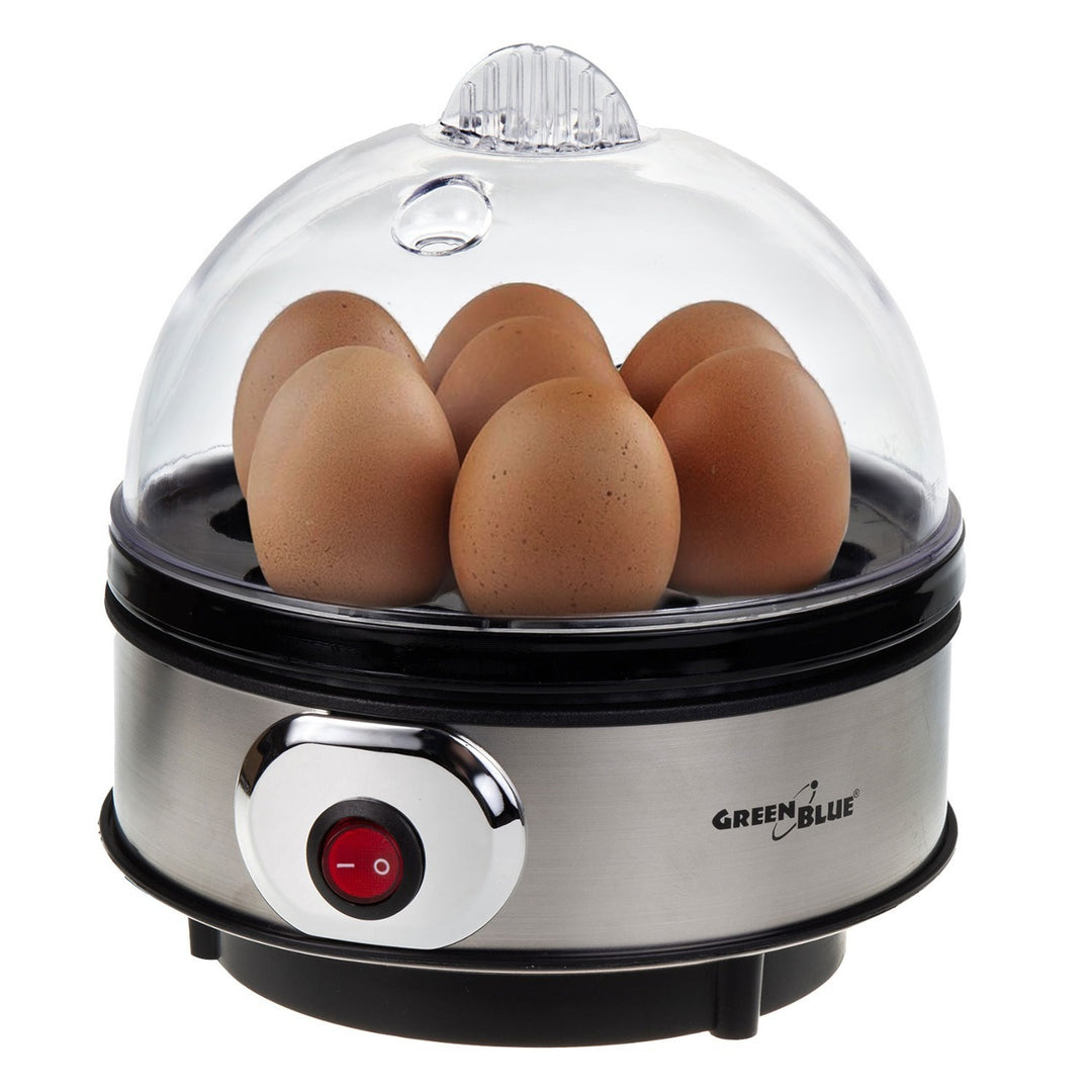 Cuociuova automatico GreenBlue, potenza 400W, fino a 7 uova, misurino, 220-240V~, 50 Hz, GB572