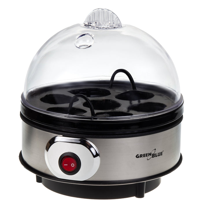 Cuociuova automatico GreenBlue, potenza 400W, fino a 7 uova, misurino, 220-240V~, 50 Hz, GB572