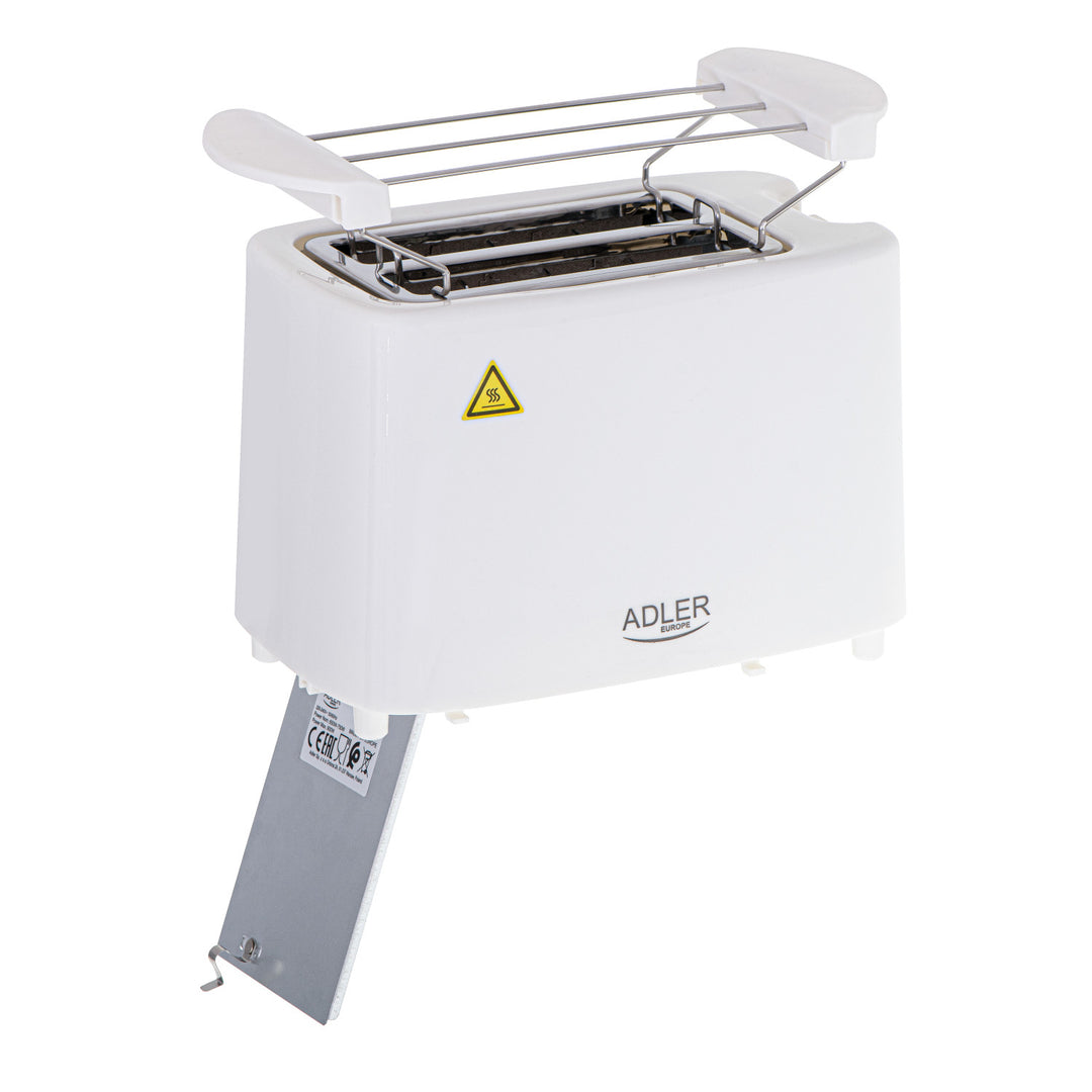 Tostapane Adler, 6 livelli di regolazione, griglia per focacce, 900 W, bianco, AD 3223