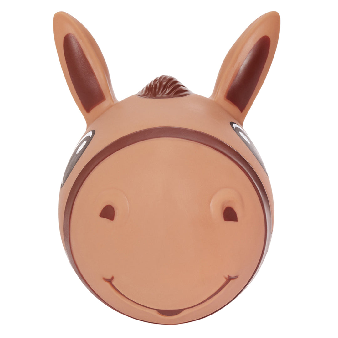 Hoppimals, Cavallino di gomma, marrone, pompa, T-TFF-NN186