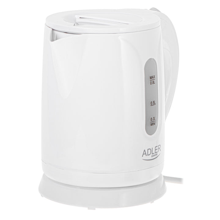 Bollitore elettrico senza fili Adler, capacità 0,8 L, potenza 850 W, AD1371
