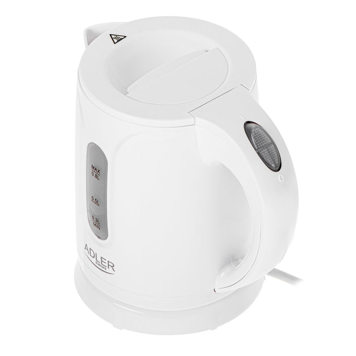 Bollitore elettrico senza fili Adler, capacità 0,8 L, potenza 850 W, AD1371