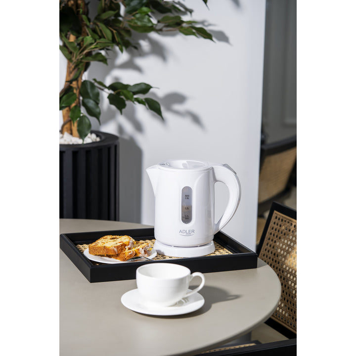 Bollitore elettrico senza fili Adler, capacità 0,8 L, potenza 850 W, AD1371