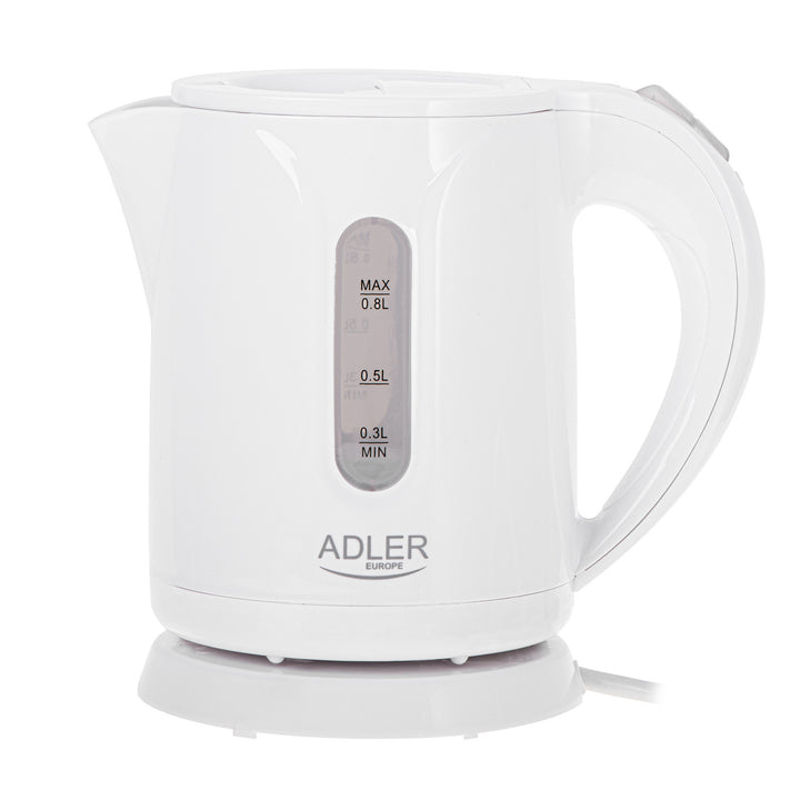 Bollitore elettrico senza fili Adler, capacità 0,8 L, potenza 850 W, AD1371