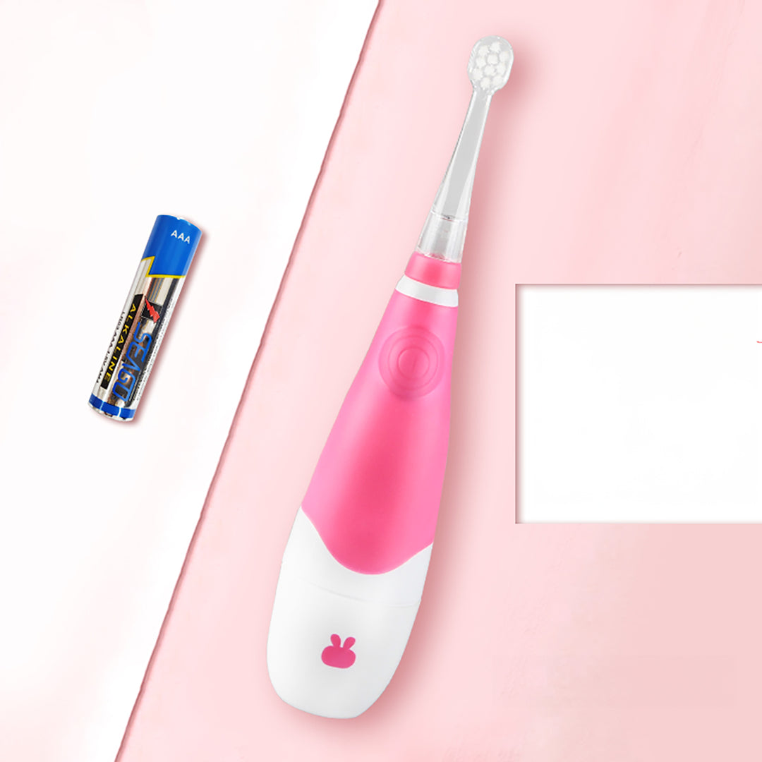 Spazzolino sonico per bambini SEAGO, rosa, 1xAA 1,5V (non incluso), 4 testine di ricambio , SG-902 Rosa