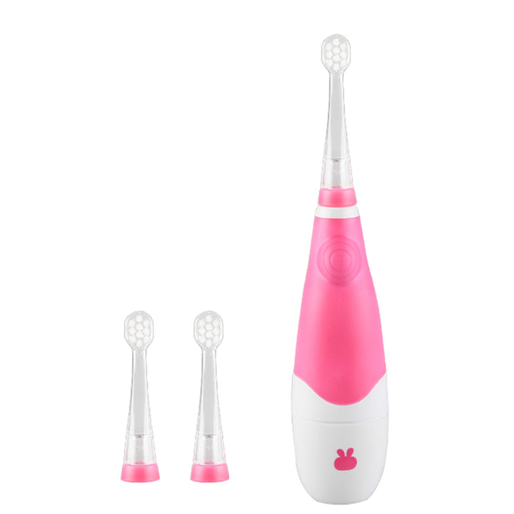 Spazzolino sonico per bambini SEAGO, rosa, 1xAA 1,5V (non incluso), 4 testine di ricambio , SG-902 Rosa