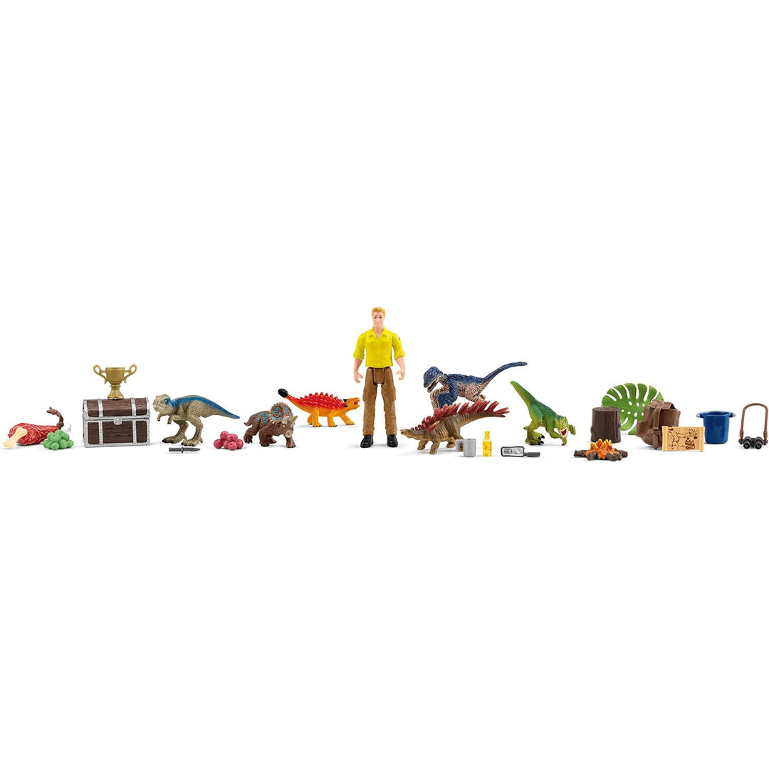 Calendario dell'Avvento con figure di dinosauri Schleich SLH98984