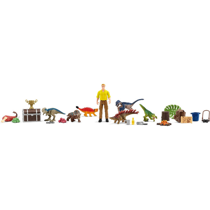 Calendario dell'Avvento con figure di dinosauri Schleich SLH98984