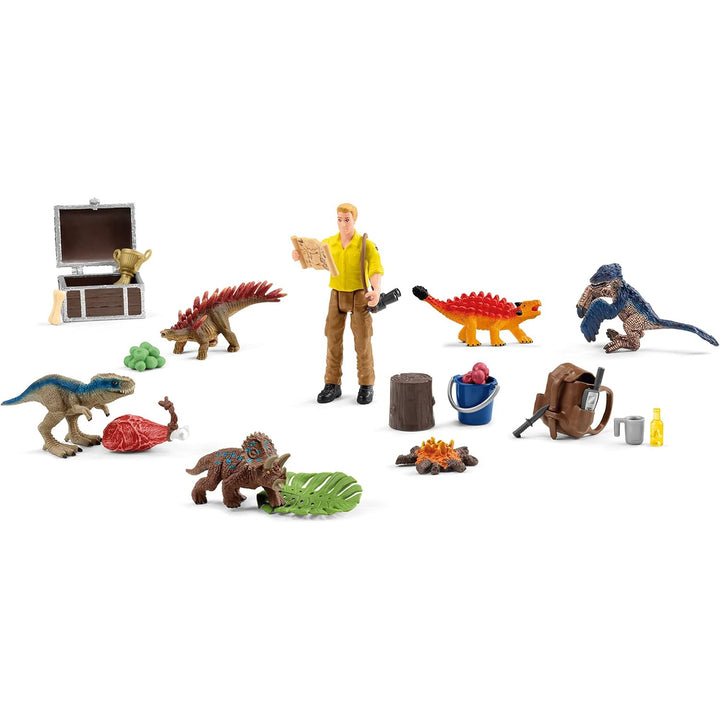Calendario dell'Avvento con figure di dinosauri Schleich SLH98984