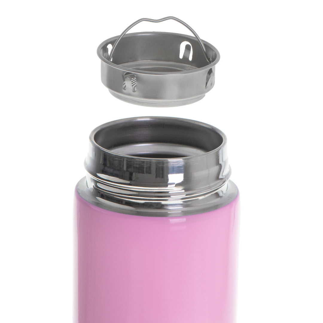 Thermos Adler, display touchscreen LED, capacità 473 ml, colore rosa, AD 4506
