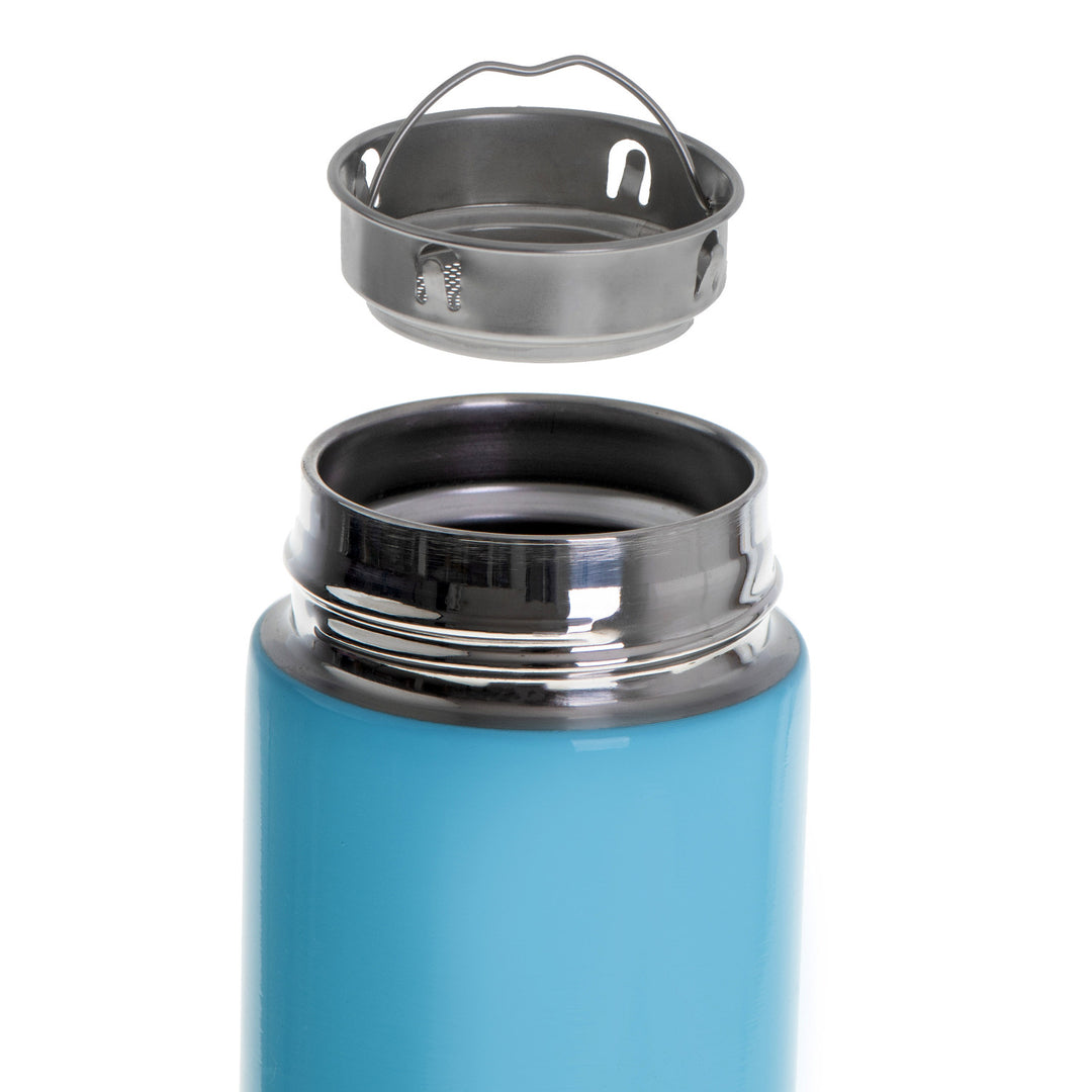Thermos Adler, display touchscreen LED, capacità 473 ml, colore blu, AD 4506