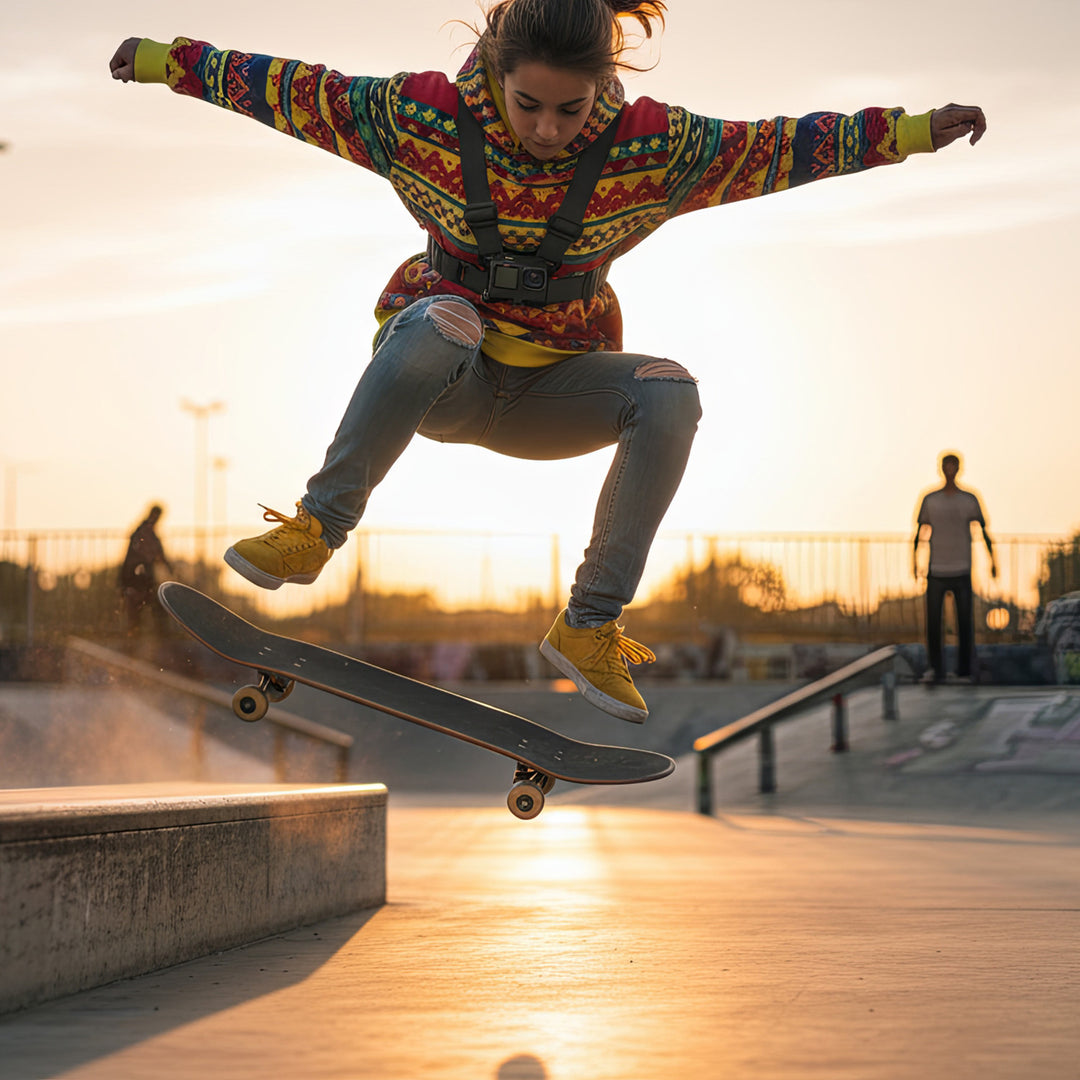 Imbracatura per telefono Maclean Sports, universale, per telefono, fotocamera, compatibile con GoPro e altre fotocamere, supporto girevole, MC-294