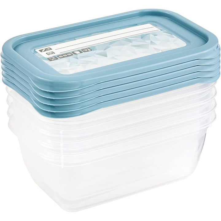 Set di 5 contenitori per alimenti Mia Magic Ice da 500 ml Keeeper