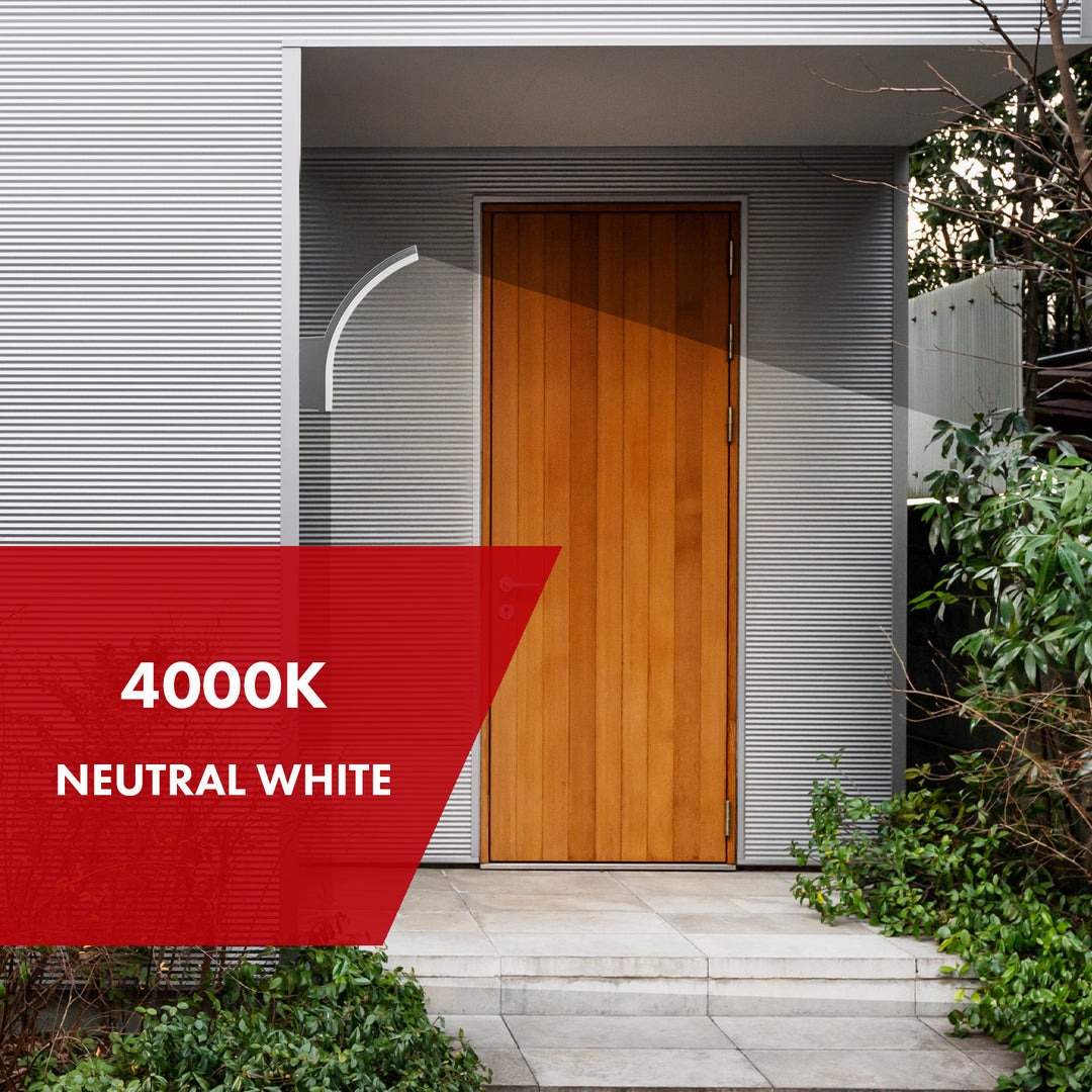 Lampada LED grigio 20W 2750lm bianco neutro 4000K IP65 Maclean MCE511 GR