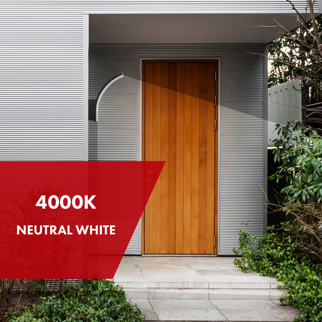 Maclean Lampada LED nera 20W IP65 2750lm bianco neutro 4000K MCE511 B