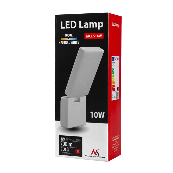 Maclean Lampada LED MCE514 W 10W 700lm IP65 bianco neutro 4000K