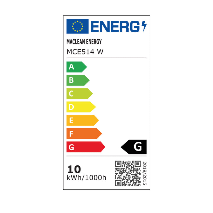 Maclean Lampada LED MCE514 W 10W 700lm IP65 bianco neutro 4000K