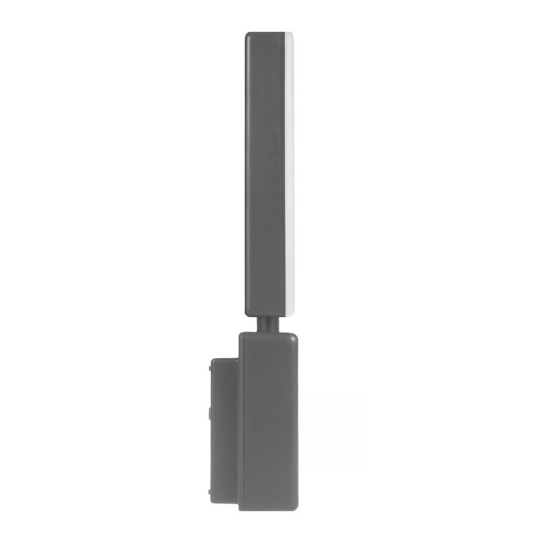 Maclean Lampada LED grigio 10W 700lm IP65 bianco neutro 4000K