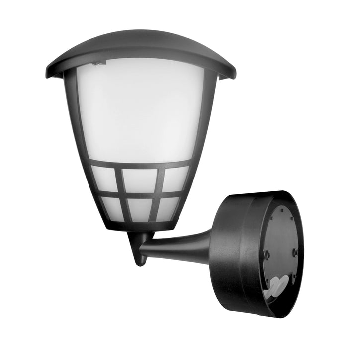 Maclean MCE518 GR Lampada  da parete con sensore di movimento 1xE27 grigio IP65 max 60W