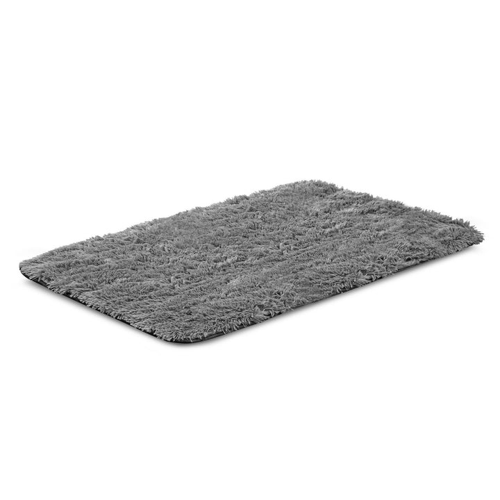 Tappeto in feltro, a pelo corto, antiscivolo,80 x 160 cm, grigio scuro, DYWSHA80/160C-SZ