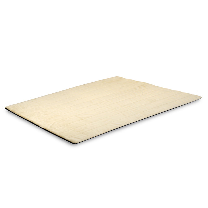 Tappeto Rabbit, finta pelliccia di coniglio, antiscivolo, 120 x 160 cm, beige, DYWRAB120/160BEZ