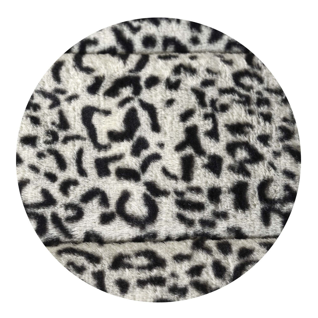 Tappeto Rabbit , finta pelliccia di coniglio, antiscivolo, 120 x 160 cm, motivo siberiano, DYWRAB120/160SYB