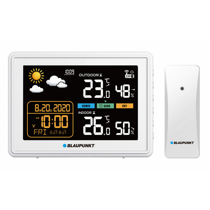Stazione meteo Blaupunkt, igrometro, pressione, previsioni, WS30WH