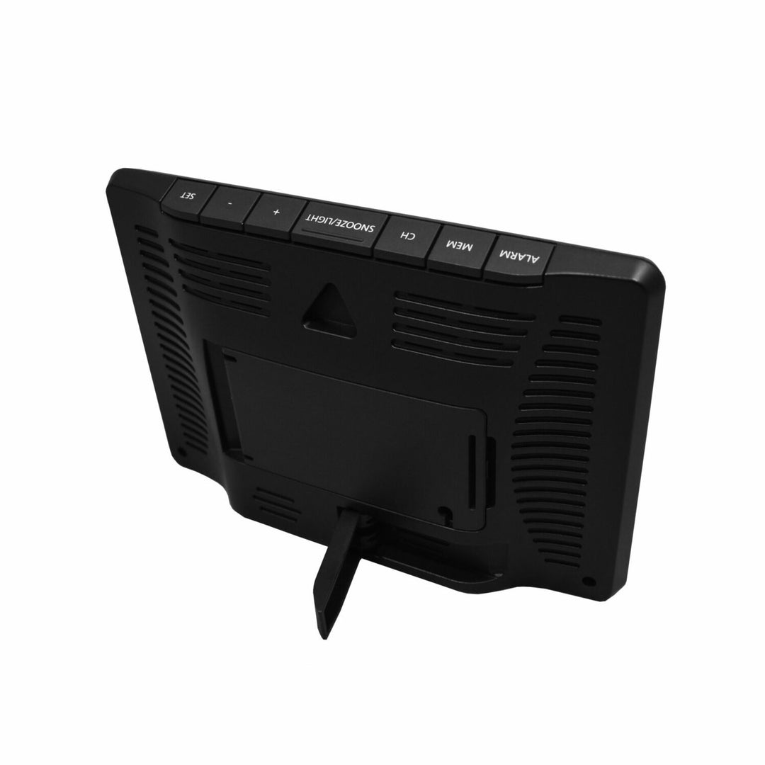 Stazione meteo Blaupunkt, igrometro, pressione, previsioni, 3 sensori, WS40BK