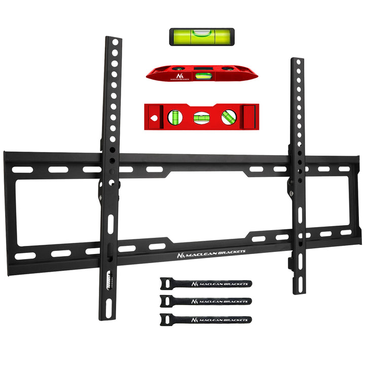 Supporto TV Maclean, max VESA 600x400, 32-80", 45 kg, regolazione dell'inclinazione +0°~-10°, MC-413