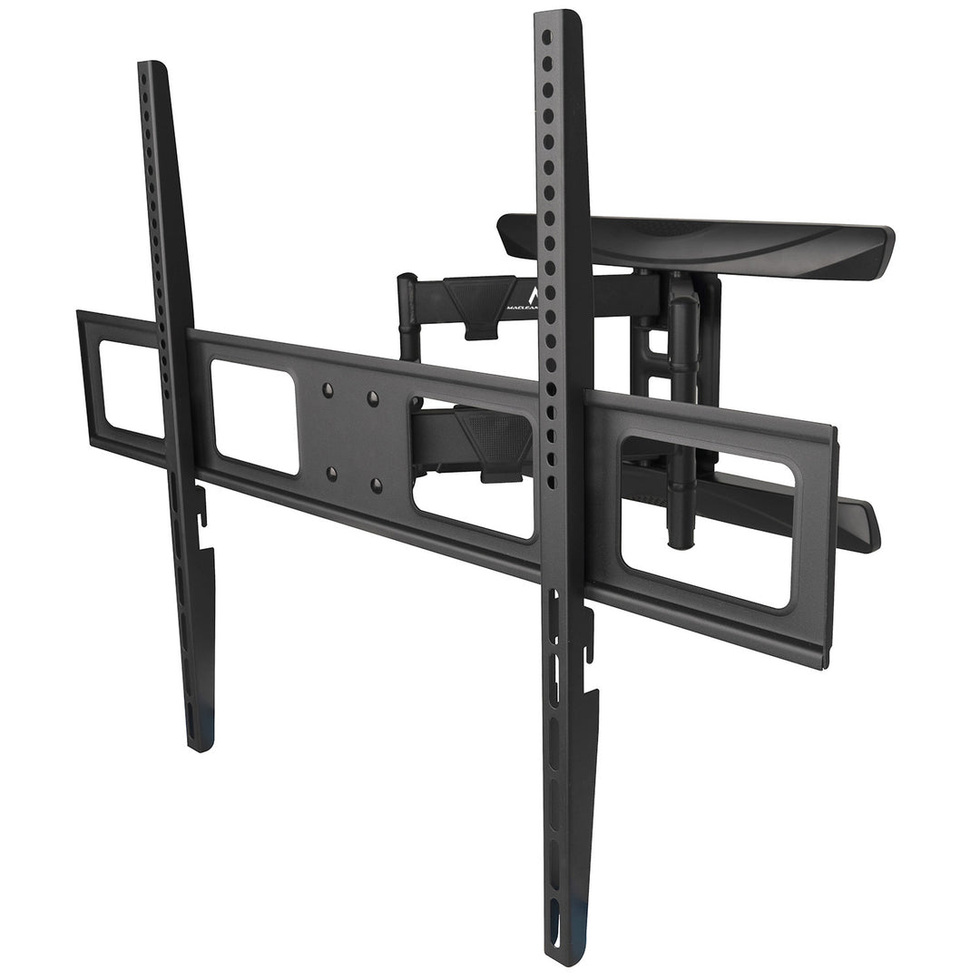 Supporto TV Maclean, VESA max 800x600, 43-100", 80 kg, regolazione angolo orizzontale e verticale, doppio braccio, 50-500 mm, nero, MC-423