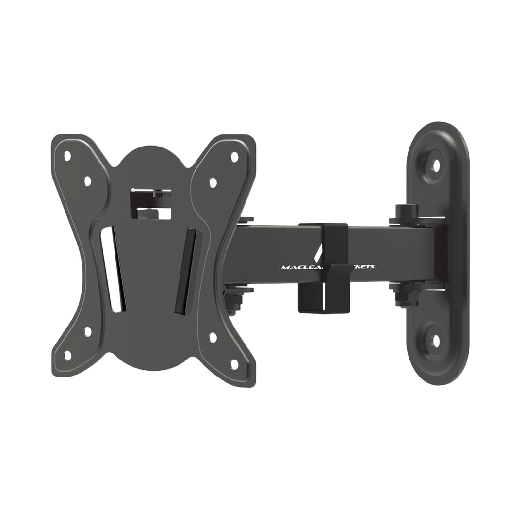 Staffa Maclean per TV o monitor da parete, max. VESA 100x100, 13-32", 30 kg, nero, MC-416
