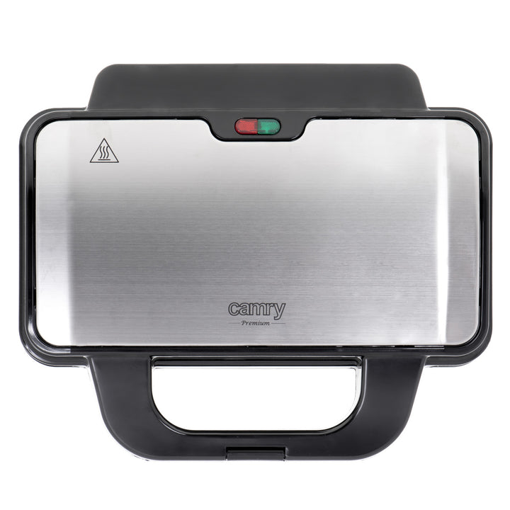 Tostapane Camry, per 2 panini, potenza massima 1300 W, rivestimento antiaderente, CR 3054