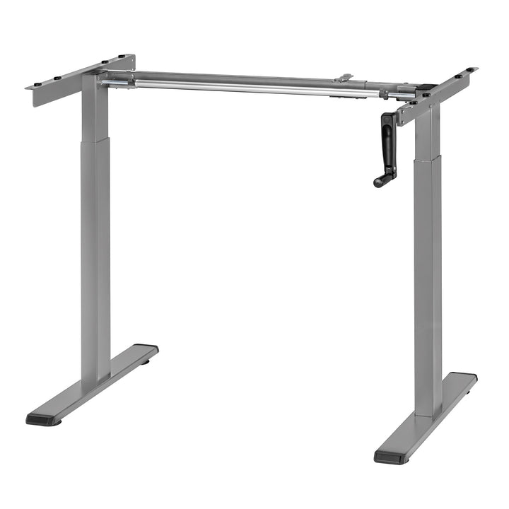 Scrivania Maclean, regolazione manuale dell'altezza, senza piano, per lavorare in piedi e seduti, max 60 kg, altezza massima 120 cm, MC-790NG