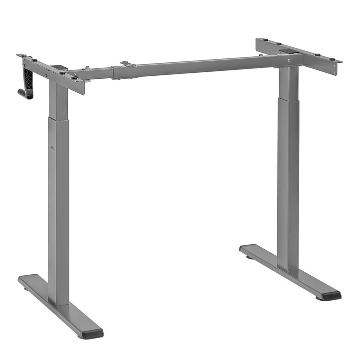 Scrivania Maclean, regolazione manuale dell'altezza, senza piano, per lavorare in piedi e seduti, max 60 kg, altezza massima 120 cm, MC-790NG