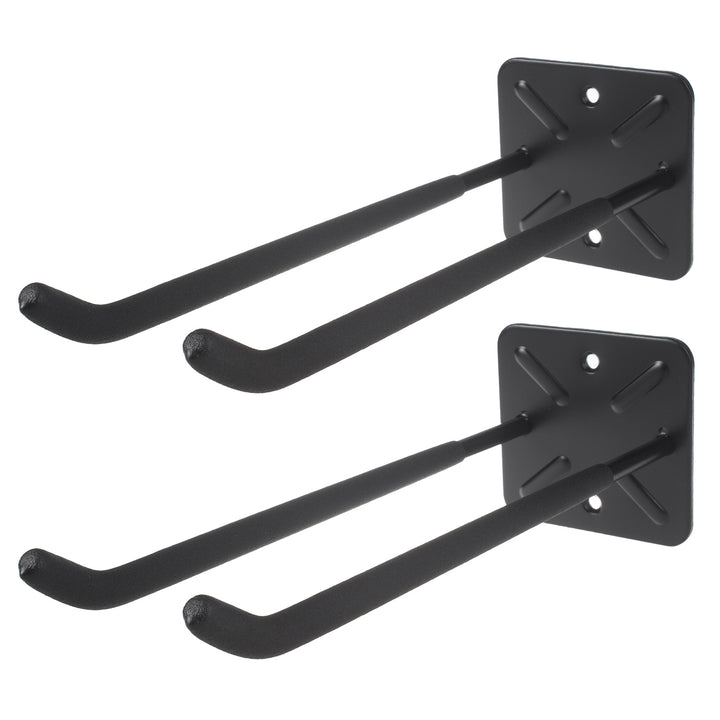 Set di 2 supporti da parete Maclean per attrezzi ruote scala bicicletta acciaio carico massimo 70kg