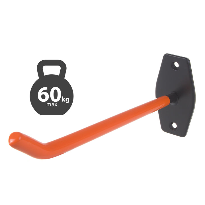 Maclean  Set di 4 supporti da parete per pneumatici ruote scale acciaio bicicletta carico massimo 60kg per supporto MC-437