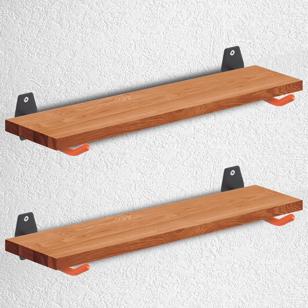 Maclean  Set di 4 supporti da parete per pneumatici ruote scale acciaio bicicletta carico massimo 60kg per supporto MC-437