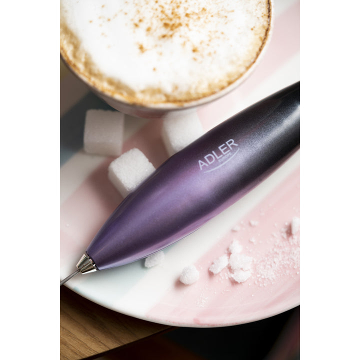 Montalatte Adler con supporto, viola e nero, AD 4499