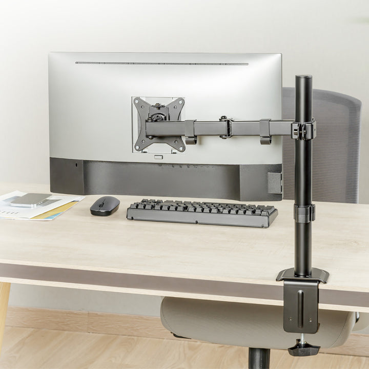 Supporto da tavolo Maclean per monitor LCD, 17-32", 9 kg, braccio doppio VESA 75x75 e 100x100, MC-753N