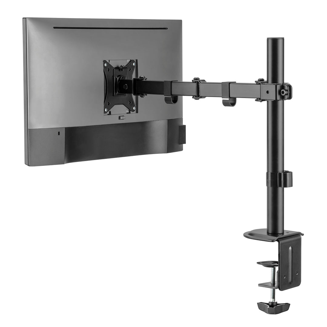 Supporto da tavolo Maclean per monitor LCD, 17-32", 9 kg, braccio doppio VESA 75x75 e 100x100, MC-753N