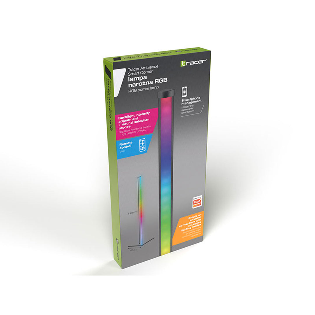 TRACER Ambience RGB - Smart Corner 12 modalità di illuminazione