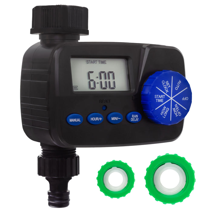 Programmatore elettronico GreenBlue, programmatore, alimentatore 2x1,5V AA, GB390