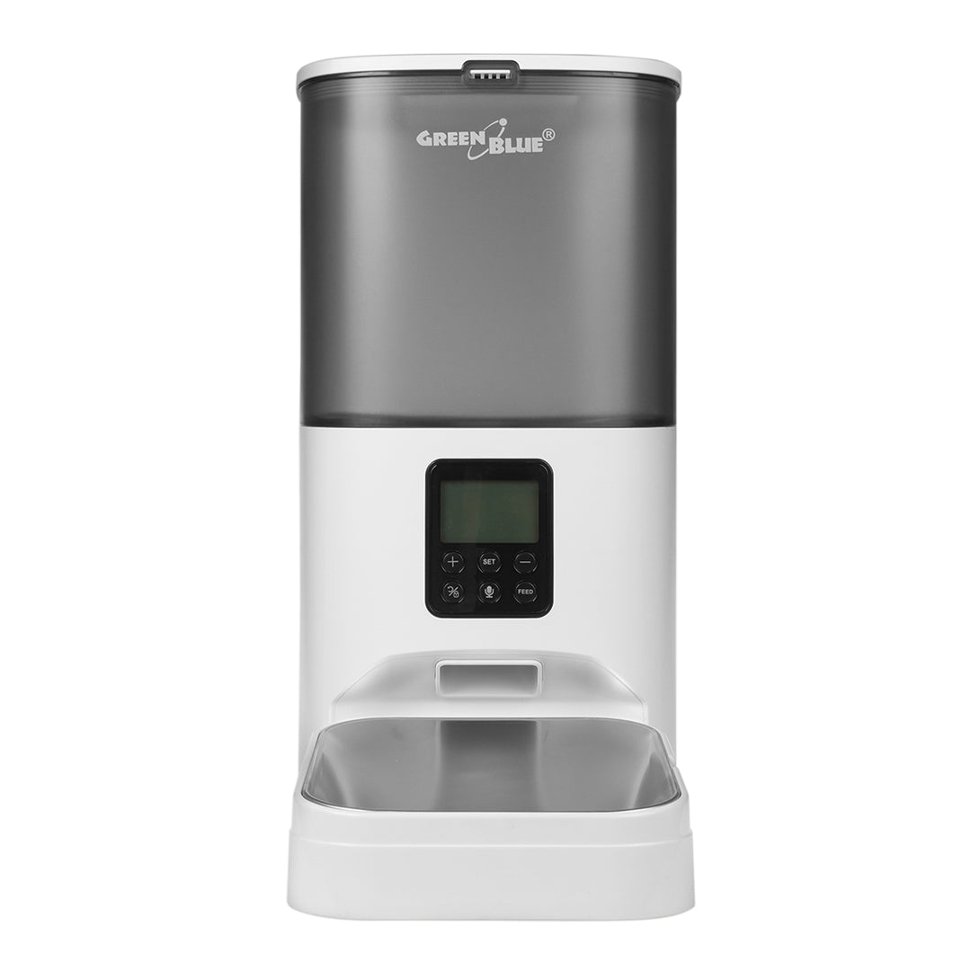 GreenBlue distributore automatico di cibo per animali domestici / mangiatoia, 6L, USB 5V1A, GB393