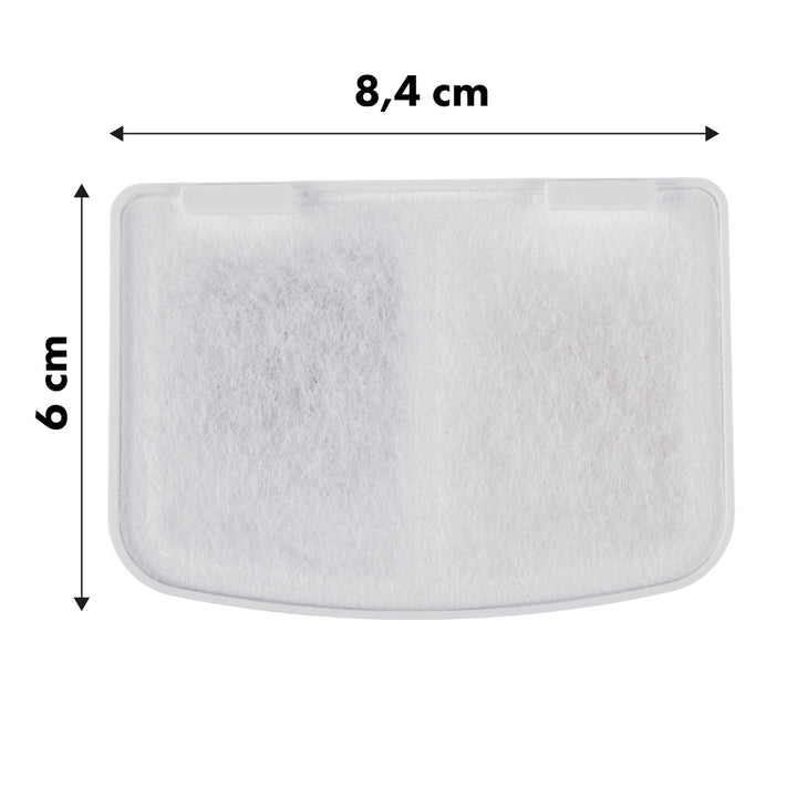 Set di 6 filtri per il distributore automatico di acqua per animali domestici GreenBlue, GB394