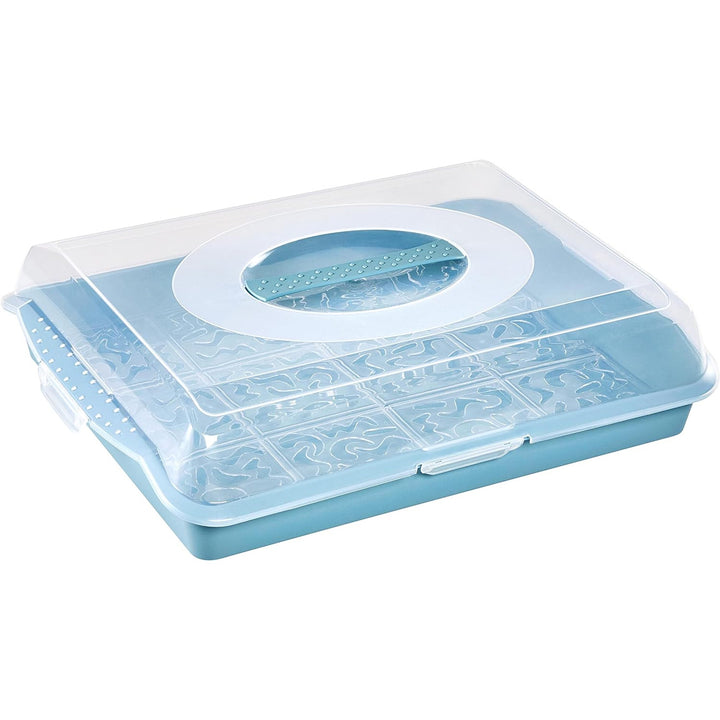 Keeeper Party Butler contenitore per torte 45x35x11cm blu