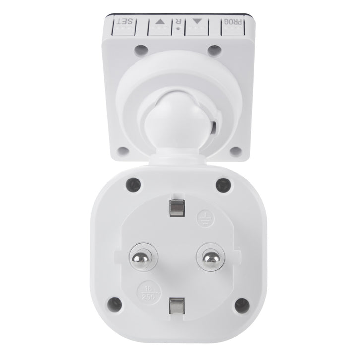 Interruttore orario digitale GreenBlue - timer, carico massimo 16A, IP20, GB610 F
