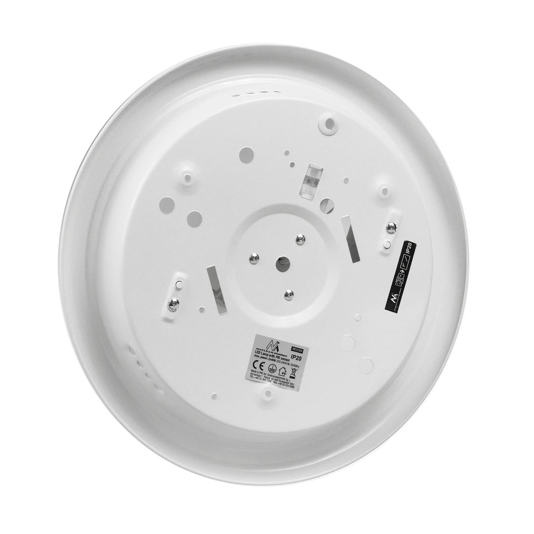 Plfoniera con sensore PIR Maclean, a soffitto, con sorgente luminosa a LED, 2x max. 40W, E27, 220-240V~ 50/60Hz, MCE324 + 2xMCE268