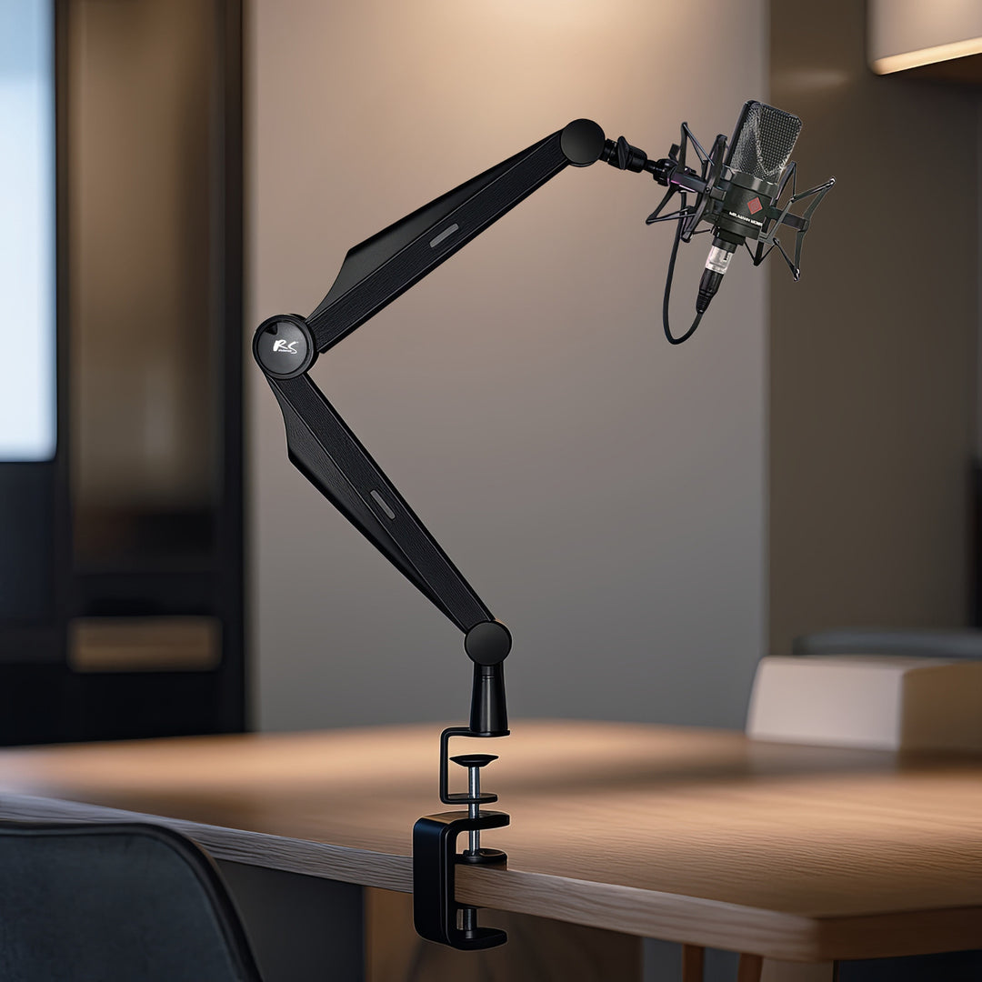 Supporto per microfono 3/8" e 5/8" NanoRS, 1 kg max, RS422